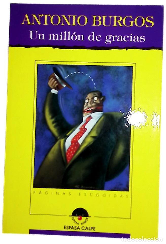 Libros: Un millón de gracias - Burgos, Antonio