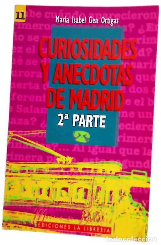 Libros: Curiosidades y an&eacute;cdotas de Madrid