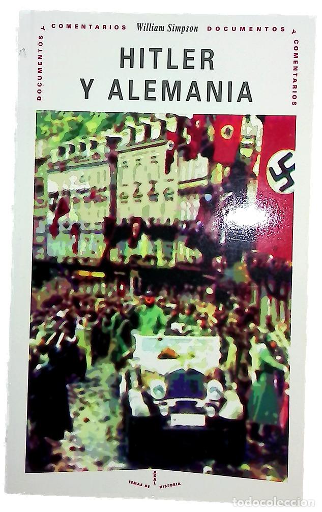 Libros: Hitler y Alemania documentos y comentarios