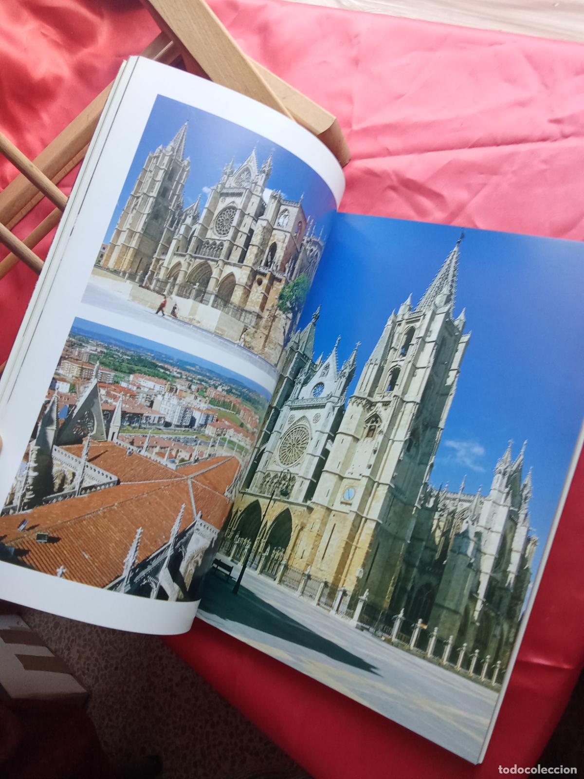 Libros: La catedral de le&oacute;n: Cristal y fe. M&aacute;ximo G&oacute;mez Rasc&oacute;n Q.1082 - Foto 3