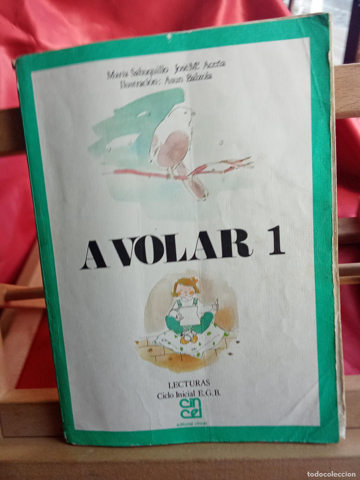Libros: A volar 1. Mar&iacute;a Sahuquillo y Jose M&ordf; Ace&ntilde;a Q.1087