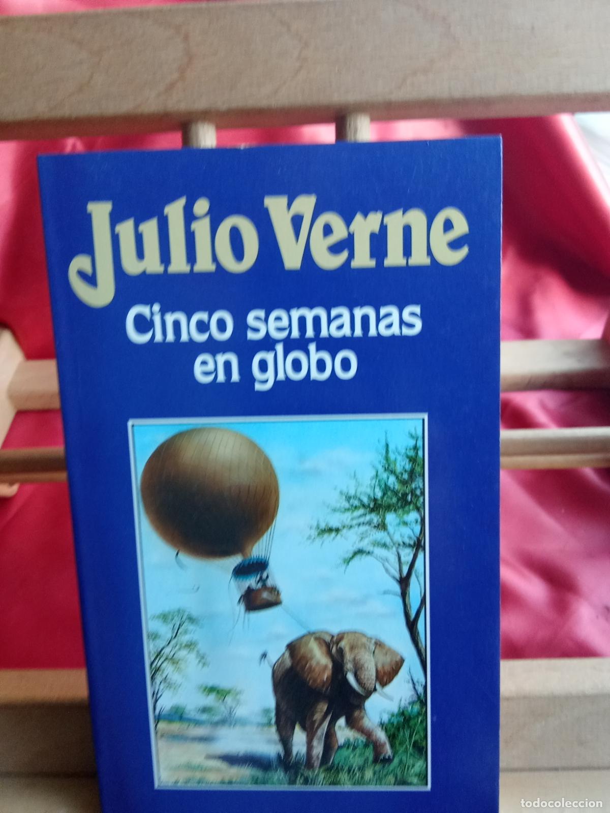 Libros: Cinco semanas en globo. Julio Verne L.31642-1153