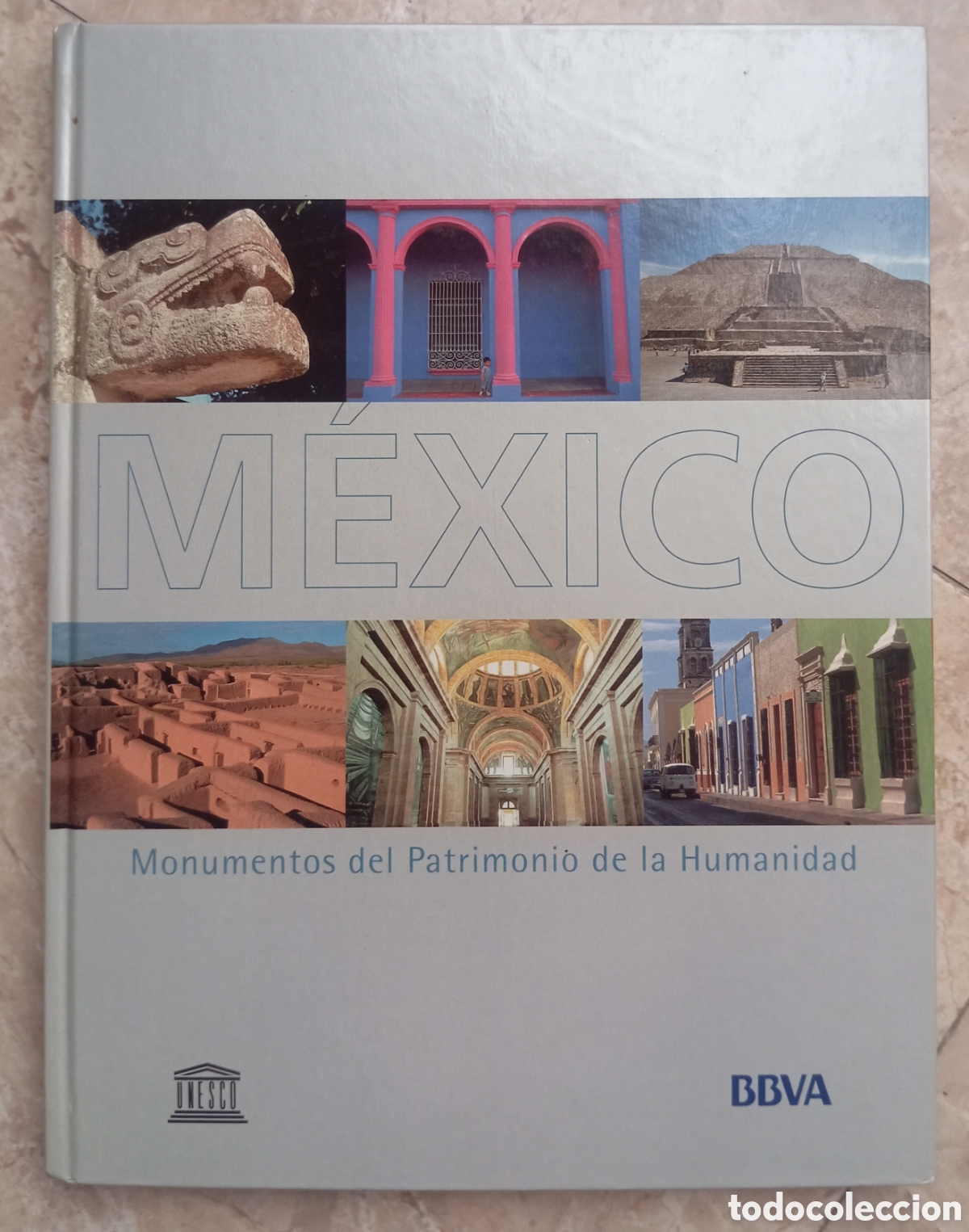 Livros em segunda m&atilde;o: MONUMENTOS DEL PATRIMONIO DE LA HUMANIDAD EN MEXICO BBVA