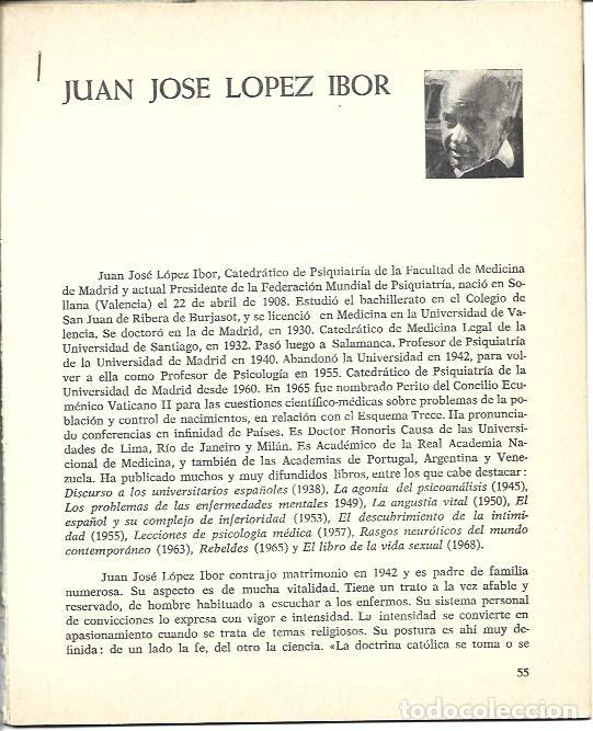 B&uuml;cher: VARIOS 7368: Juan Jose Lopez Ibor - Salvador Paniker