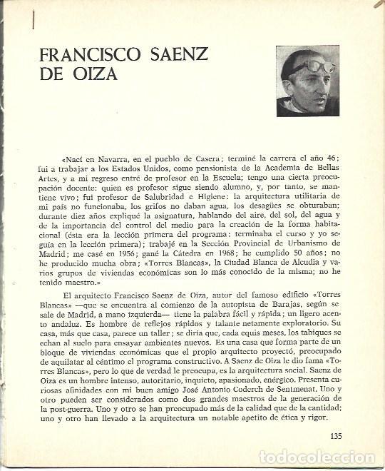 B&uuml;cher: VARIOS 7374: Francisco Saenz de Oiza - Salvador Paniker
