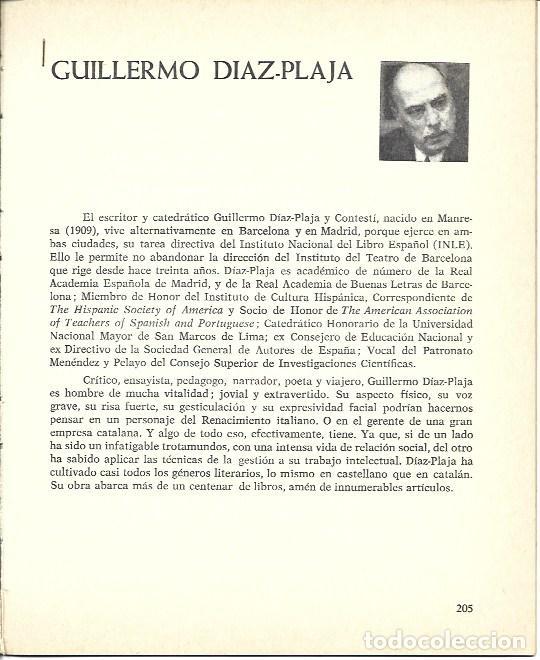 B&uuml;cher: VARIOS 7379: Guillermo Diaz-Plaja - Salvador Paniker