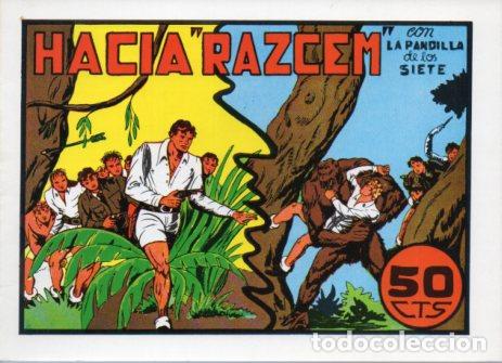 Libros: V10218 Facsimil: La Pandilla de los Siete numero 25. Hacia Razcem - Miquel Quesada