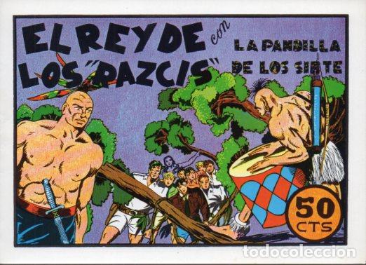 Libros: V10216 Facsimil: La Pandilla de los Siete numero 27. El Rey de los Razcis - Miquel Quesada