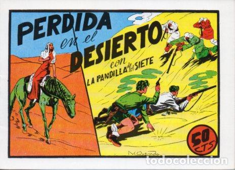 Libros: V10223 Facsimil: La Pandilla de los Siete numero 41. Perdida en el Desierto - Miquel Quesada