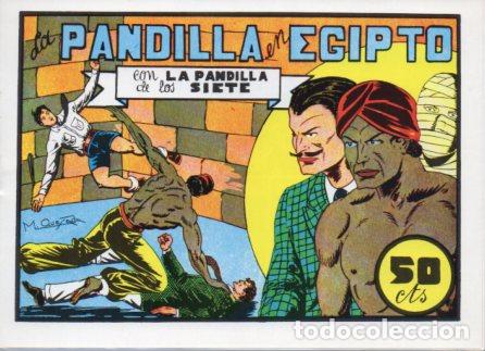 Libros: V10228 Facsimil: La Pandilla de los Siete numero 31. La Pandilla en Egipto - Miquel Quesada