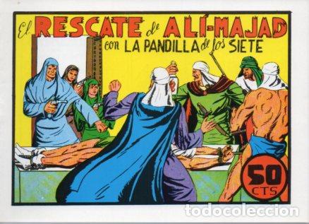 Libros: V10238 Facsimil: La Pandilla de los Siete numero 36. El rescate de Ali-Majad - Miquel Quesada
