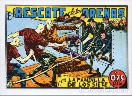 Libros: V10248 Facsimil: La Pandilla de los Siete numero 60. El Rescate de las Arenas - Miquel Quesada