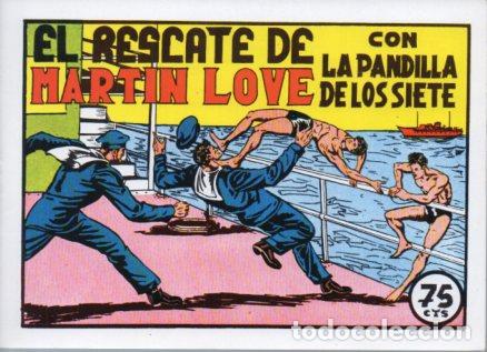 Libros: V10246 Facsimil: La Pandilla de los Siete numero 62. El Rescate de Martin Love - Miquel Quesada