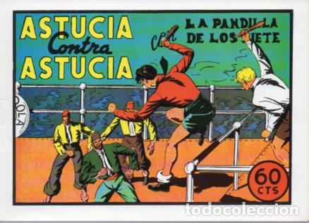 Libros: V10253 Facsimil: La Pandilla de los Siete numero 45. Astucia contra Astucia - Miquel Quesada