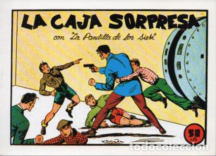 Libros: V10256 Facsimil: La Pandilla de los Siete numero 17. La Caja Sorpresa - Miquel Quesada