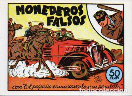 Libros: V10263 Facsimil: El Peque&ntilde;o Enmascarado y su Pandilla numero 5. Monederos Falsos - Manuel Gago