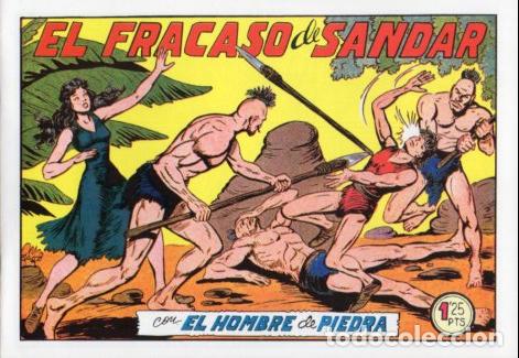 Libros: V10286 Facsimil: El Hombre de Piedra numero 132. El Fracaso de Sandar - Manuel Gago