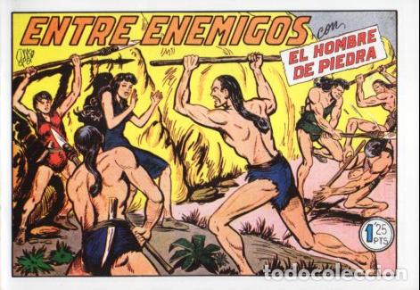 Libros: V10293 Facsimil: El Hombre de Piedra numero 124. Entre Enemigos - Manuel Gago