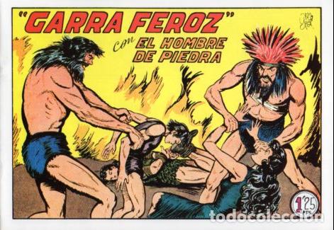 Libros: V10291 Facsimil: El Hombre de Piedra numero 126. Garra Feroz - Manuel Gago