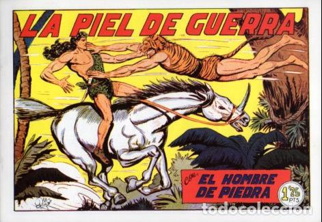 Libros: V10298 Facsimil: El Hombre de Piedra numero 119. La Piel de Guerra - Manuel Gago