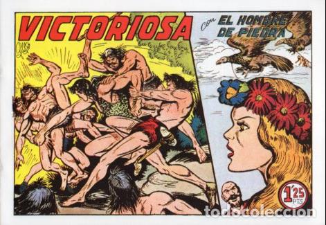 Libros: V10296 Facsimil: El Hombre de Piedra numero 121. Victoriosa - Manuel Gago