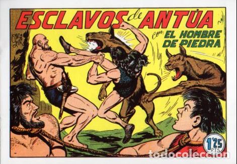 Libros: V10303 Facsimil: El Hombre de Piedra numero 114. Esclavos de Antua - Manuel Gago