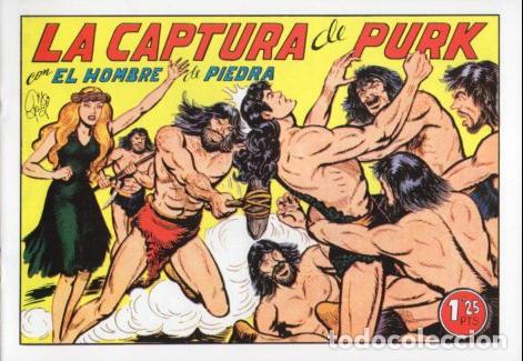 Libros: V10301 Facsimil: El Hombre de Piedra numero 116. La Captura de Purk - Manuel Gago