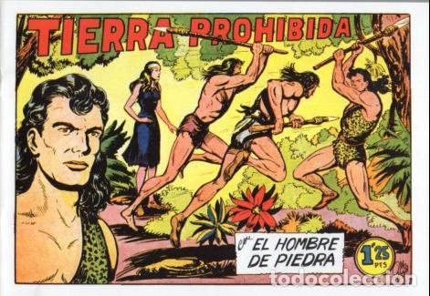 Libros: V10321 Facsimil: El Hombre de Piedra numero 96. Tierra Prometida - Manuel Gago