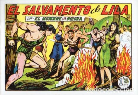 Libros: V10328 Facsimil: El Hombre de Piedra numero 89. El Salvamento de Lila - Manuel Gago