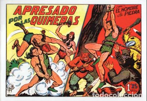 Libros: V10333 Facsimil: El Hombre de Piedra numero 84. Apresado por las Quimeras - Manuel Gago