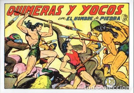 Libros: V10331 Facsimil: El Hombre de Piedra numero 86. Quimeras y Yocos - Manuel Gago