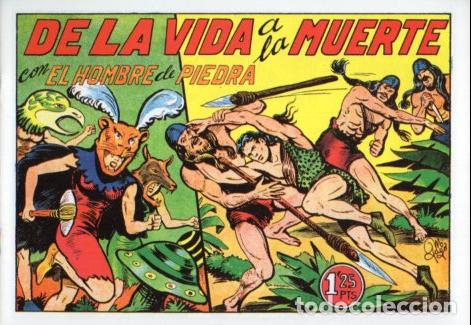 Libros: V10338 Facsimil: El Hombre de Piedra numero 79. De la Vida a la Muerte - Manuel Gago