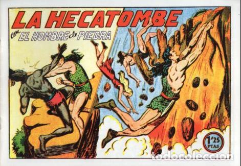 Libros: V10346 Facsimil: El Hombre de Piedra numero 71. La Hecatombe - Manuel Gago