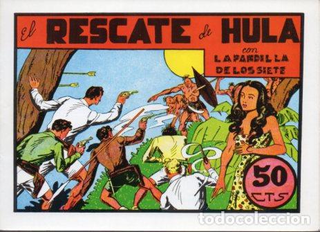 Libros: V10217 Facsimil: La Pandilla de los Siete numero 26. El Rescate de Hula - Miquel Quesada