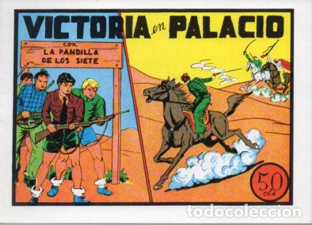 Libros: V10237 Facsimil: La Pandilla de los Siete numero 37. Victoria en el Palacio - Miquel Quesada