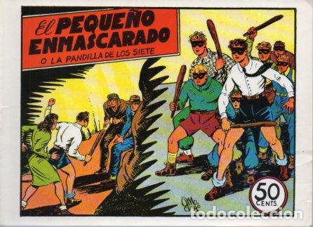 Libros: V10225 Facsimil: La Pandilla de los Siete numero 1. El Peque&ntilde;o Enmascarado - Manuel Gago