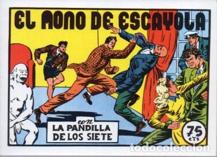 Libros: V10247 Facsimil: La Pandilla de los Siete numero 61. El Mono de Escayola - Miquel Quesada