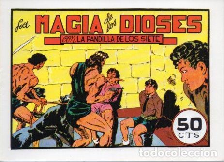 Libros: V10219 Facsimil: La Pandilla de los Siete numero 24. La Magia de los Dioses - Miquel Quesada