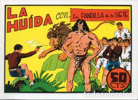 B&uuml;cher: V10230 Facsimil: La Pandilla de los Siete numero 29. La Huida - Miquel Quesada