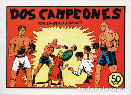Libros: V10257 Facsimil: La Pandilla de los Siete numero 18. Dos Campeones - Miquel Quesada