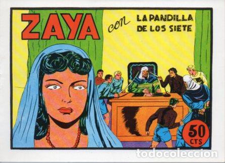 Libros: V10224 Facsimil: La Pandilla de los Siete numero 40. Zaya - Manuel Gago