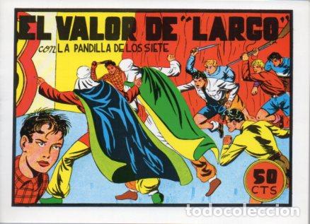 Libros: V10235 Facsimil: La Pandilla de los Siete numero 39. El Valor de Largo - Miquel Quesada