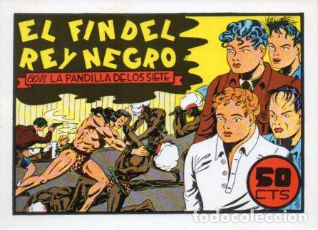Libros: V10229 Facsimil: La Pandilla de los Siete numero 30. El Fin del Rey Negro - Miquel Quesada