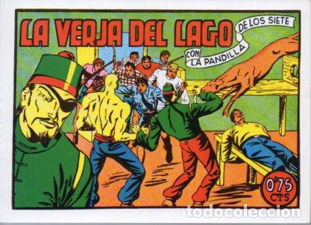 Libros: V10240 Facsimil: La Pandilla de los Siete numero 52. La Verja del Lago - Miquel Quesada