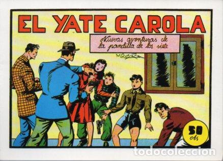 Libros: V10267 Facsimil: Nuevas Aventuras de la Pandilla de los Siete numero 16.El Yate Carola - Miquel Ques