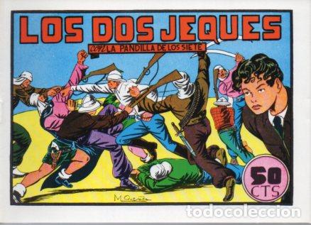 Libros: V10239 Facsimil: La Pandilla de los Siete numero 35. Los Dos Jeques - Miquel Quesada