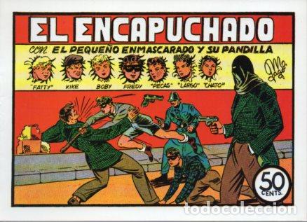 Libros: V10277 Facsimil: El Peque&ntilde;o Enmascarado y su Pandilla numero 11. El Encapuchado - Manuel Gago