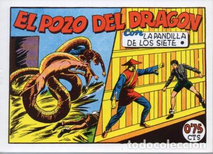 Libros: V10244 Facsimil: La Pandilla de los Siete numero 54. El Pozo del Dragon - Miquel Quesada