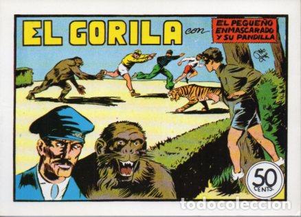 Libros: V10270 Facsimil: El Peque&ntilde;o Enmascarado y su Pandilla numero 13. El Gorila - Miquel Quesada