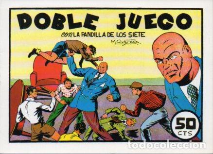 Libros: V10259 Facsimil: La Pandilla de los Siete numero 20. Doble Juego - Miquel Quesada